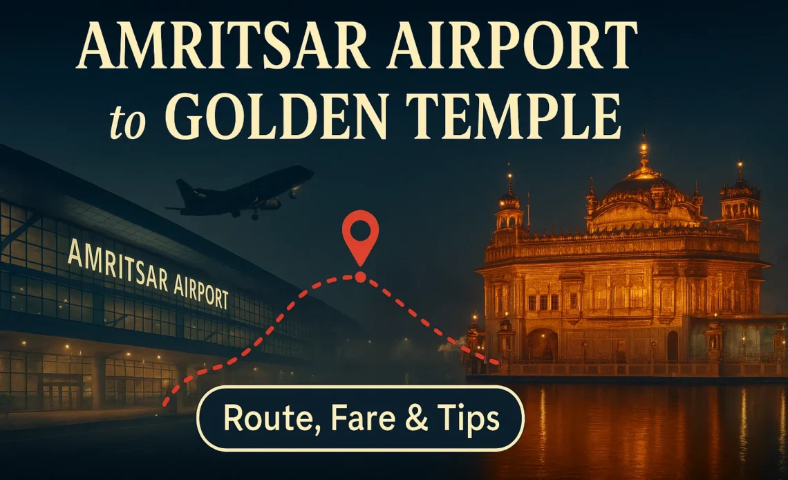 Amritsar Airport to Golden Temple