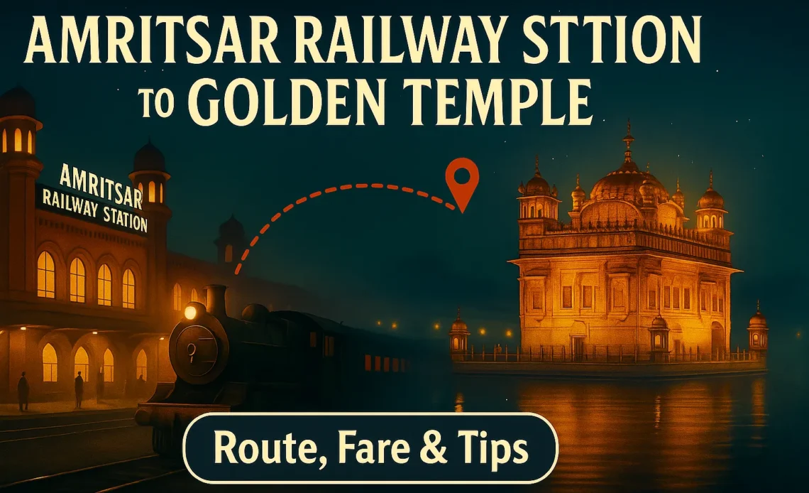 Amritsar railway station to Golden Temple full guide