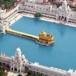 Golden Temple Amritsar Drone View