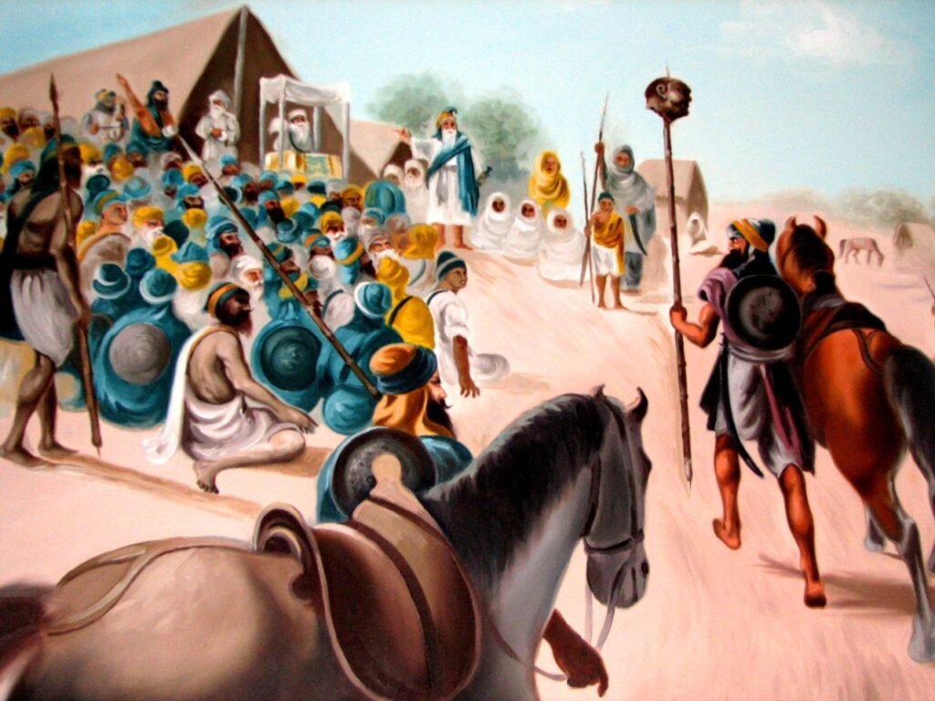 presented the massa ranghar’s head to the Jathedar