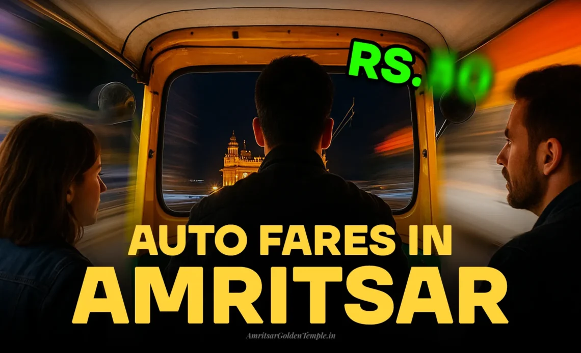 Auto Fare in Amritsar: Your Complete Guide